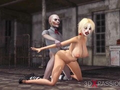 3d, Britisk, Skole, Gruppe, Musefletter, Fitte, Slave