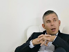 큰 가슴, 오랄섹스, 귀여운, 에로틱, 하드코어, 마사지, 기름, 쓰리섬