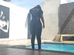 Velika rit, Fafanje, Rjavolaska, Zrela, Milf, Sesanje, Žena