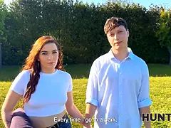 Kauniit, Aisankannattaja, Tsekki, Hd, Luonnolliset tissit, Ulkona, Näkökulma pov, Teini