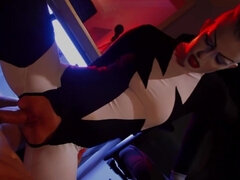 Rough role play pussy perversions in Marvel parody