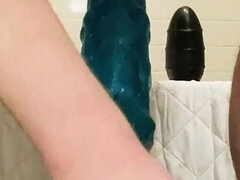 Amatör, Anal, Badrum, Gapande, Onani, Rider, Solo, Vibrator