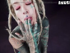 Arsch, Blasen, Frau, Lecken, Nackt, Piercing, Eng, Titten