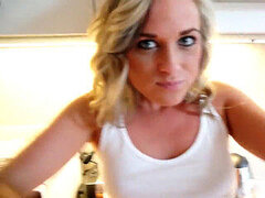 Fingring, Kjæreste, Petite, Fitte, Strømper