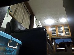 A japanese cougar visited my room