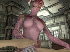 Skyrim argonian, argonian, rough