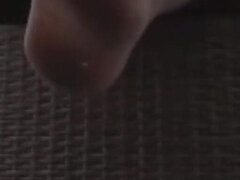 Blondine, Britisk, Fod fetish, Ryger, Solo, Tatovering