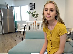 Grosse bite, Blonde, Sucer une bite, Pov, Réalité, Chevaucher, Maigrichonne, Suçant