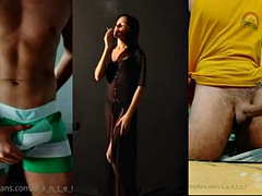 Amatéři, Brunetka, Kompilace, Stříkání spermatu, Masturbace, Kouření