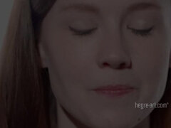 엉덩이, 흑갈색 머리, 젖꼭지, 조그마한, 면도된, 빼빼한, 학생, 젖가슴