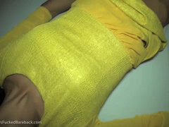 Om: Yellow Dress Top