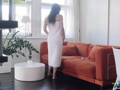 Brunetka, Ženský, Hd, Sólo, Tetování, Hračky