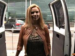 Marina Visconti fucking in a wagon