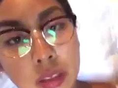 Leie, Asiatisch, Tussi, Fingern, Behaart, Masturbation