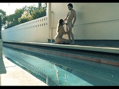 アジア人, デカチン, フェラチオ, 女, 手コキする, Hd, 下着, オマンコ