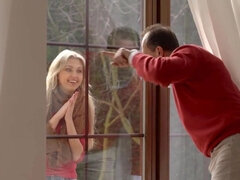 Obciąganie, Kutas, Europejski, Obciąganie, Rosyjski, Ogolona, Ssanie, Cycki