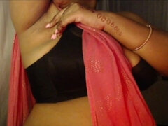 Black Bra Boobs Show Nipple Show and Nipple in Mouth.