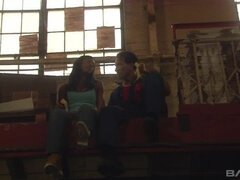 Tanya Dewgood Gets Railed in the Work Room