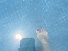 I Want a Foot Massage at the Pool