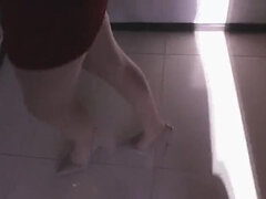 Angel The Dreamgirl Mega Cumshot on Shoes POV Footjob Fetish