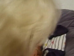 Ξανθιά, Δονητής, Ευρωπαίος, Γερμανός, Λεσβία, Ώριμη γυναίκα, Φυσικά βυζιά, Ρετρό