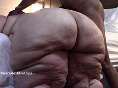 SSBBW Pear Bottom Piped By BBC