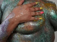 Curvaceous wet Latina Violet Myers gets deeply fucked after a nice bath