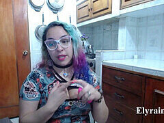 アナル, キッチン, おもちゃ