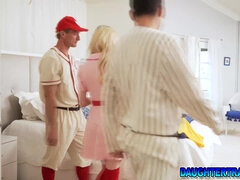 Stepdads swaps stepdaughters and bang them