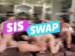 Blond, Kukk suging, Cougar, Sperm skott, Dype svelg, Milf, Skrikende, Stemor