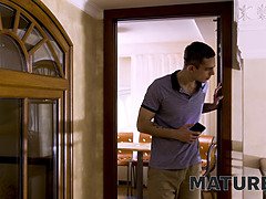 Gesztenyebarna, Szőrös, Hd, Érett koros, Nuni, Orosz, Mostoha, Játékszerek