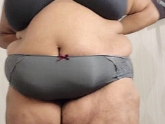 Amatør, Stor svart kvinne, Svart, Fetisj, Sexy undertøy