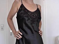 Amatoriale, Bella, Nero, Fetish, Lingerie, Matura, Mamma che vorrei scoparmi, Solo