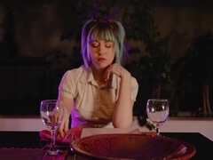 Grote kont, Sperma shot, Lul, Sperma in gezicht, Harig, Anaal likken, Kousen, Tatoeage