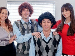 Hálószoba, Hatalmas hátsó, Monumentális dákó, Tekintélyes didik, Cumizás, Kutya póz, Négyes, Érett feleség