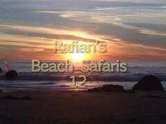 Plaża, Obciąganie, Słodka, Wielorasowy, Mamuśka, Naturalny, Na wolnym powietrzu, Trójkąt