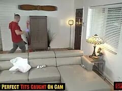 SPYFAM Stepbro Begs Bri Klein To Let Him Borrow Her Wet Cunt