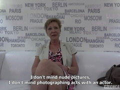 Sexy Milena: Mature, Blonde, & Well-Endowed