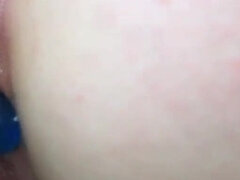 Anal Play He Fuck Me Hard by Toy When I Rubbing My Clit