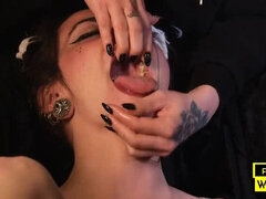 Extreme Face Fetish: Piss, Spit, and Humiliation with Forest-Whore