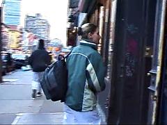 Lezzie Paint-Enemas  Asslicking in Times Square NYC