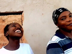 18, Afrikansk, Amatør, Svart, Par, Lesbisk, Softcore, Tenåring