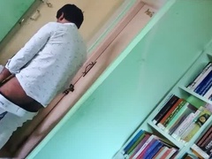 Desi Stepbrother Fucks Hot Indian Stepsister in College Library - Tight Pussy Action