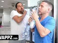 18, 69, Brunette, Firkant, Hd, Slikking, Petite, Fitte