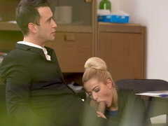 Stor rumpe, Stor kukk, Blond, Kukk suging, Bakfra, Naturlige bryster, Tenåring, Pupper