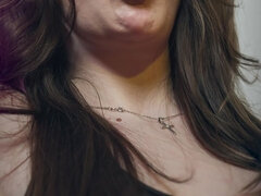 Schönheit, Grosser arsch, Braunhaarige, Europäisch, Absätze, Solo, Strümpfe