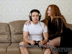 Črnke, Fafanje, Hd, Zrela, Rdečelaska, Rusinja, Njegov, Dokolenke