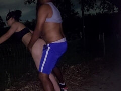 We Went for a Run and Fucked in Public