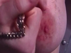 緊縛, ボンデージ, フェティッシュ, レズビアン, 赤毛, おもちゃ