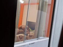 Secret Spy Cam Catches Latina Friend Cheating on Husband with Coworker - Amateur Voyeur